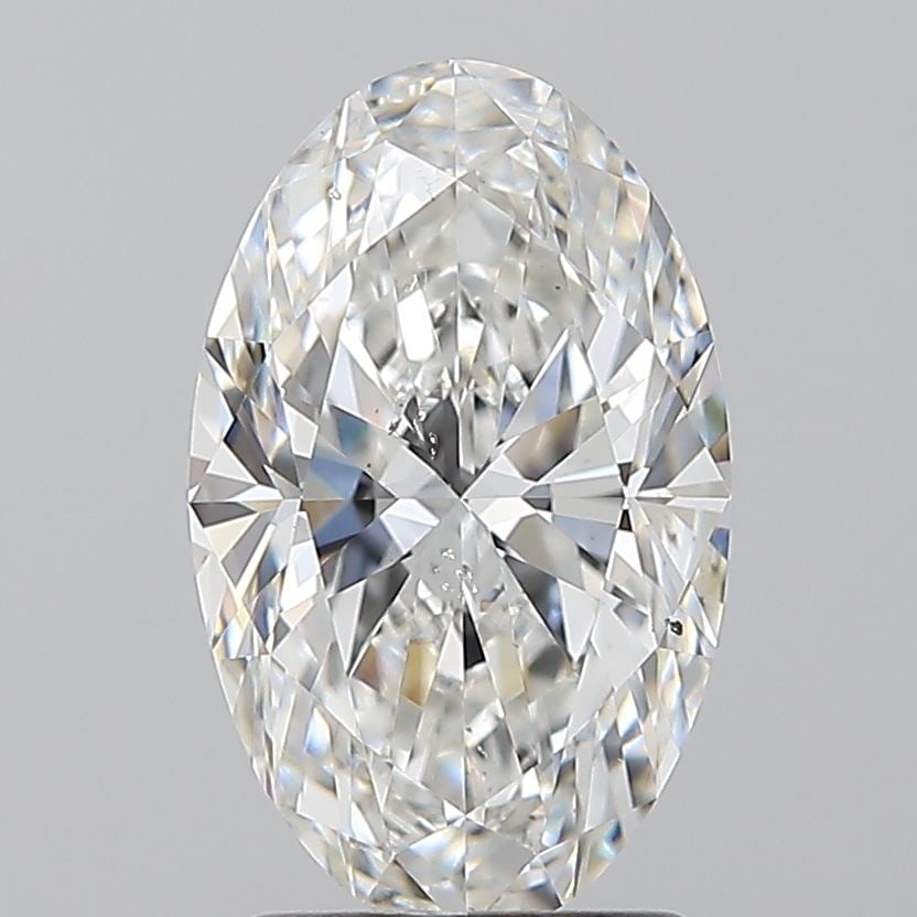 Loose Diamond - OVAL 2.01ct F SI2: Loose Diamond - OVAL 2.01ct F SI2 Source: Natural Shape: OVAL Carats: 2.01 Color: F Clarity: SI2 Certification: GIA Video: