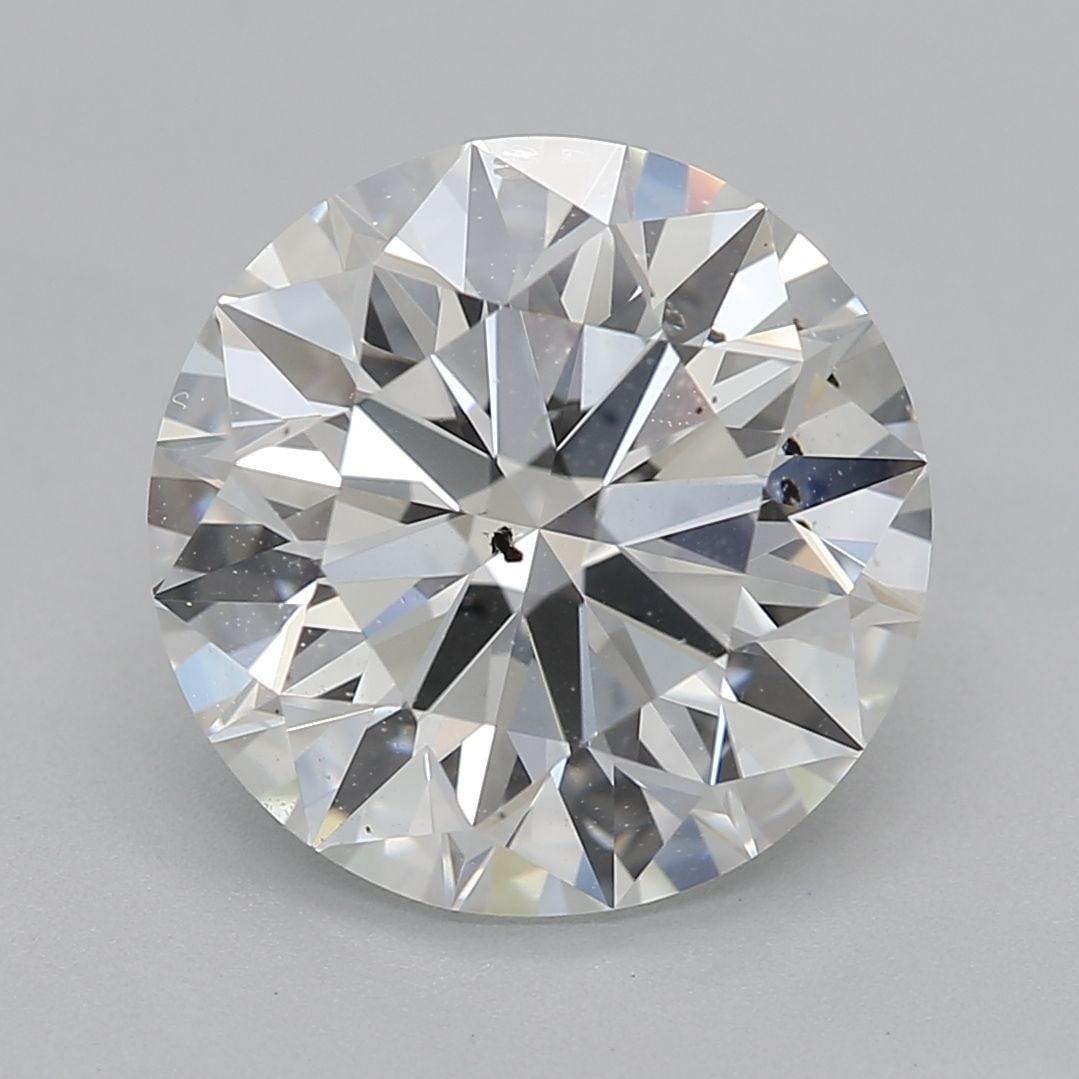 Loose Diamond - ROUND 2.7ct G SI2: Loose Diamond - ROUND 2.7ct G SI2 Source: Natural Shape: ROUND Carats: 2.7 Color: G Clarity: SI2 Certification: GIA Video: