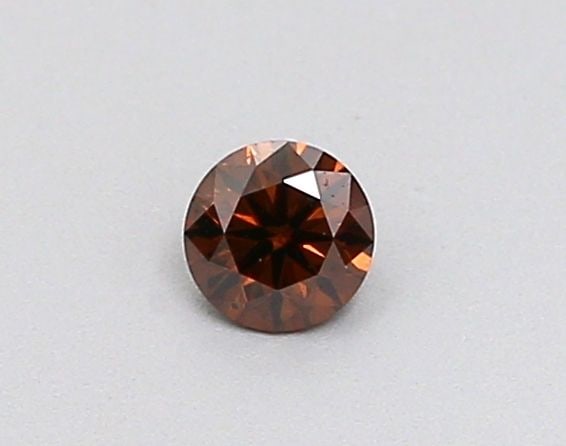 Loose Diamond - ROUND 0.18ct Fancy Dark Brown SI1: Loose Diamond - ROUND 0.18ct Fancy Dark Brown SI1 Source: Natural Shape: ROUND Carats: 0.18 Color: Fancy Dark Brown Certification: NONE Video: