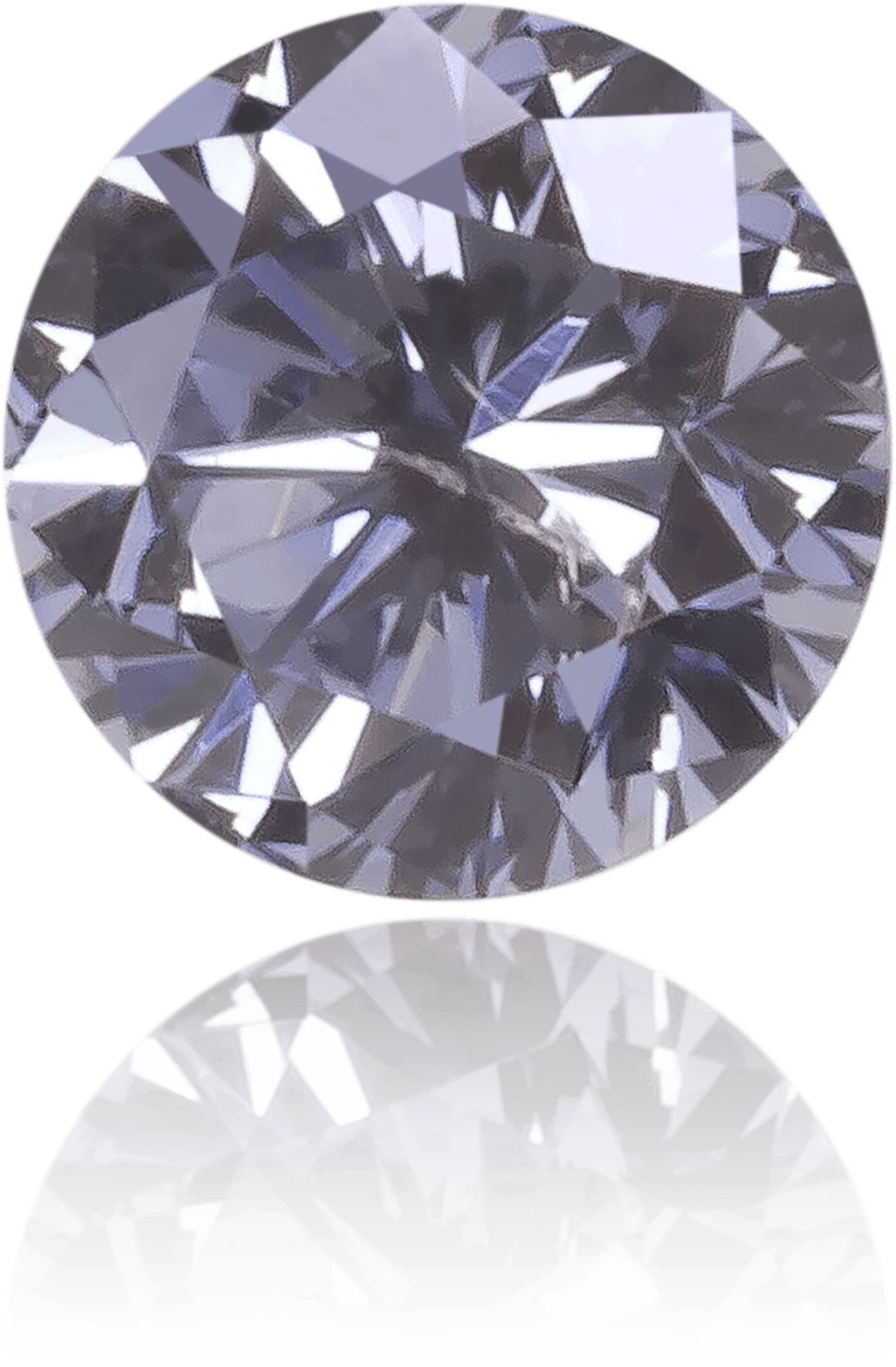 Loose Diamond - ROUND 0.1ct Fancy Violet I1 (1 of 1)