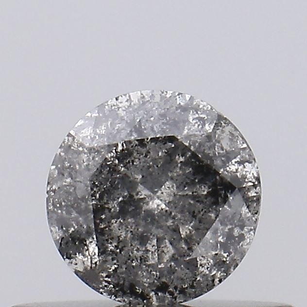 Loose Diamond - ROUND 0.31ct Salt and Pepper I3: Loose Diamond - ROUND 0.31ct Salt and Pepper I3 Source: Natural Shape: ROUND Carats: 0.31 Color: Salt and Pepper Certification: NONE Video: