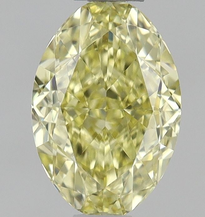 Loose Diamond - OVAL 0.6ct Fancy Yellow FL: Loose Diamond - OVAL 0.6ct Fancy Yellow FL Source: Natural Shape: OVAL Carats: 0.6 Color: Fancy Yellow Certification: GIA PLEASE NOTE: Framed, Large, or heavy items do not have shipping costs included