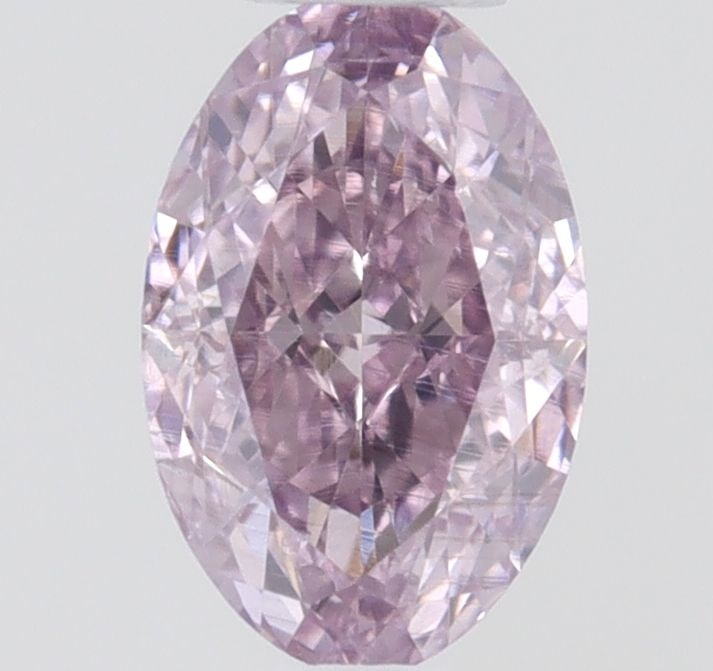 Loose Diamond - OVAL 0.23ct Fancy Pink Purple SI1: Loose Diamond - OVAL 0.23ct Fancy Pink Purple SI1 Source: Natural Shape: OVAL Carats: 0.23 Color: Fancy Pink Purple Certification: GIA Video:
