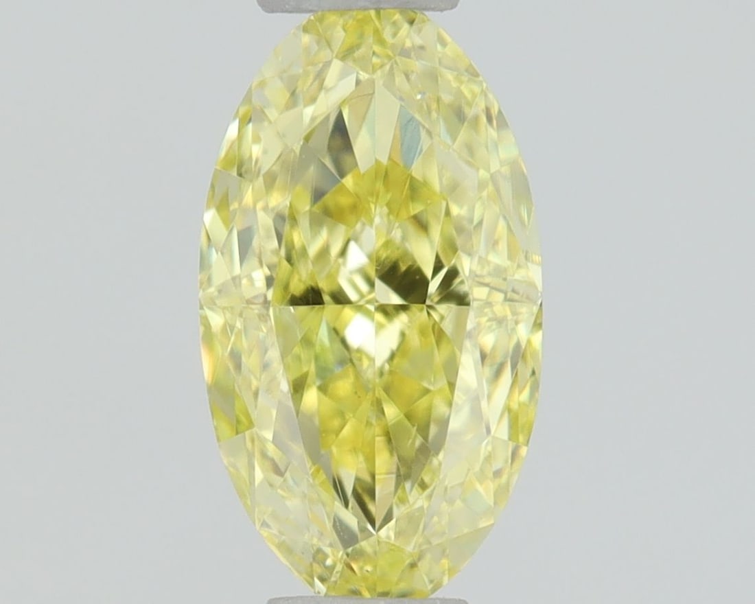 Loose Diamond - OVAL 0.5ct Fancy Intense Yellow VS2: Loose Diamond - OVAL 0.5ct Fancy Intense Yellow VS2 Source: Natural Shape: OVAL Carats: 0.5 Color: Fancy Intense Yellow Certification: GIA Video: