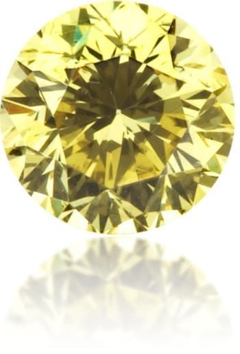 Loose Diamond - ROUND 0.4ct Fancy Intense Greenish Yellow SI1: Loose Diamond - ROUND 0.4ct Fancy Intense Greenish Yellow SI1 Source: Natural Shape: ROUND Carats: 0.4 Color: Fancy Intense Greenish Yellow Certification: NONE PLEASE NOTE: Framed, Large, or heavy ite