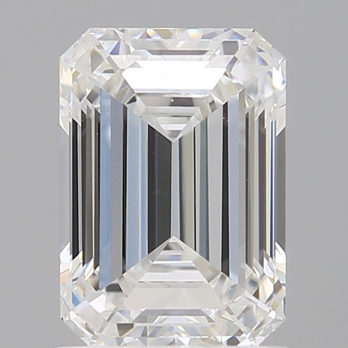 Loose Diamond - EMERALD 1.58ct E VVS2: Loose Diamond - EMERALD 1.58ct E VVS2 Source: This is a real non-mined Diamond that has been grown in a lab Shape: EMERALD Carats: 1.58 Color: E Clarity: VVS2 Certification: IGI Video: