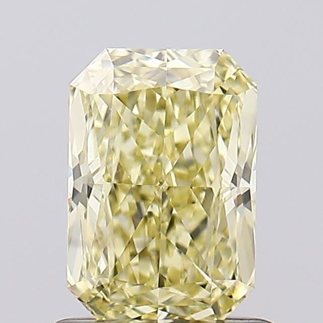 Loose Diamond - RADIANT 1.01ct Fancy Yellow VS1: Loose Diamond - RADIANT 1.01ct Fancy Yellow VS1 Source: This is a real non-mined Diamond that has been grown in a lab Shape: RADIANT Carats: 1.01 Color: Fancy Yellow Certification: IGI Video:
