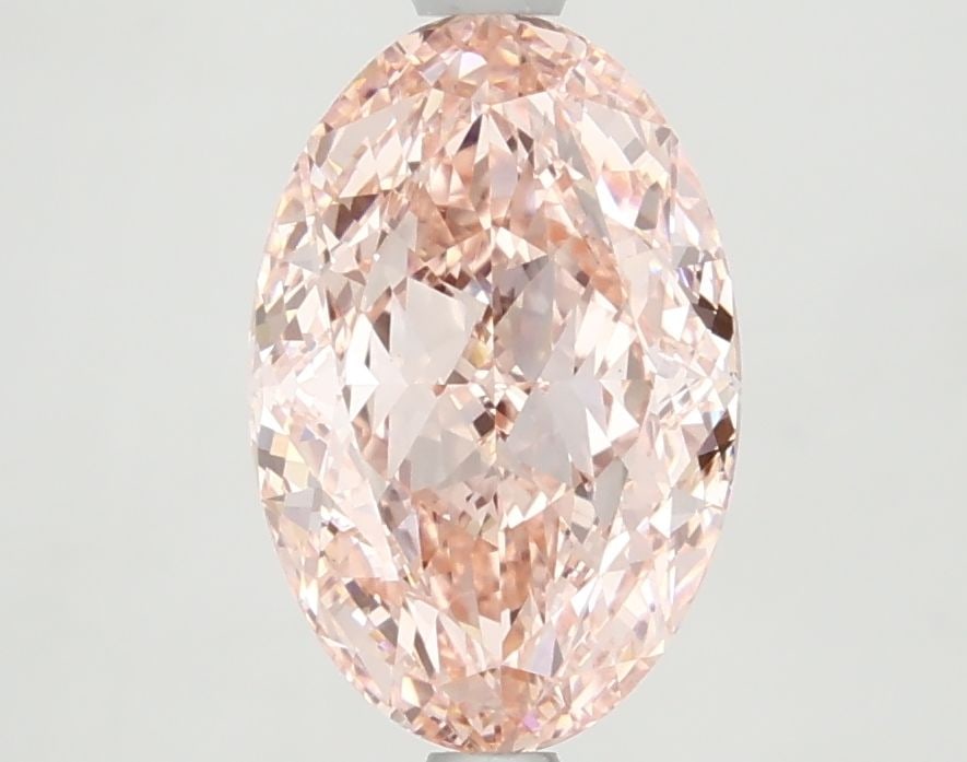 Loose Diamond - OVAL 2.45ct Fancy Vivid Pink VS1: Loose Diamond - OVAL 2.45ct Fancy Vivid Pink VS1 Source: This is a real non-mined Diamond that has been grown in a lab Shape: OVAL Carats: 2.45 Color: Fancy Vivid Pink Certification: IGI Video: