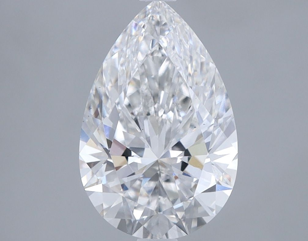 Loose Diamond - PEAR 2.0ct E VS2: Loose Diamond - PEAR 2.0ct E VS2 Source: This is a real non-mined Diamond that has been grown in a lab Shape: PEAR Carats: 2.0 Color: E Clarity: VS2 Certification: IGI Video: