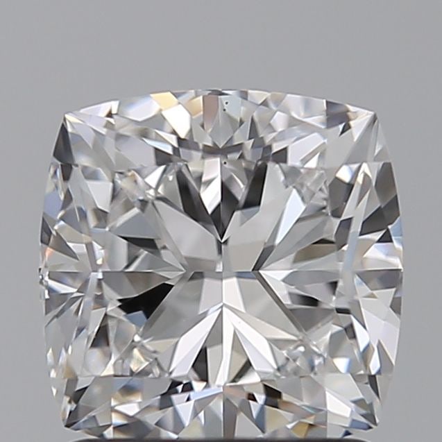 Loose Diamond - CUSHION MODIFIED 1.5ct D VS1: Loose Diamond - CUSHION MODIFIED 1.5ct D VS1 Source: This is a real non-mined Diamond that has been grown in a lab Shape: CUSHION MODIFIED Carats: 1.5 Color: D Clarity: VS1 Certification: IGI Video: