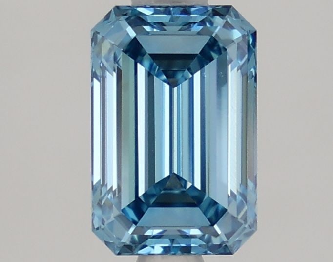 Loose Diamond - EMERALD 1.53ct Fancy Vivid Blue VS1: Loose Diamond - EMERALD 1.53ct Fancy Vivid Blue VS1 Source: This is a real non-mined Diamond that has been grown in a lab Shape: EMERALD Carats: 1.53 Color: Fancy Vivid Blue Certification: NONE Video: