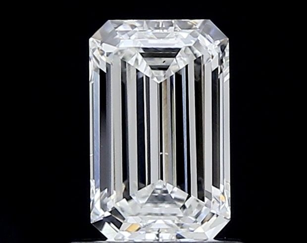 Loose Diamond - EMERALD 1.01ct E VS2: Loose Diamond - EMERALD 1.01ct E VS2 Source: This is a real non-mined Diamond that has been grown in a lab Shape: EMERALD Carats: 1.01 Color: E Clarity: VS2 Certification: IGI Video: