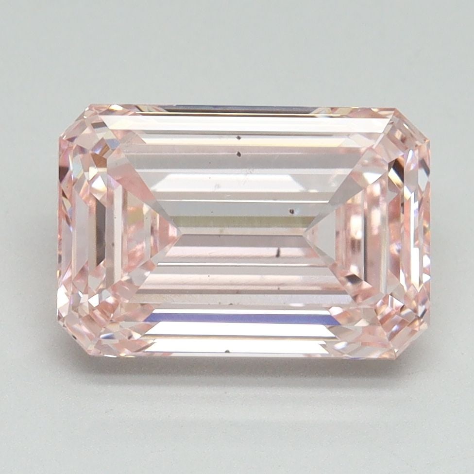 Loose Diamond - EMERALD 3.35ct Fancy Intense Pink VS2: Loose Diamond - EMERALD 3.35ct Fancy Intense Pink VS2 Source: This is a real non-mined Diamond that has been grown in a lab Shape: EMERALD Carats: 3.35 Color: Fancy Intense Pink Certification: IGI Vid