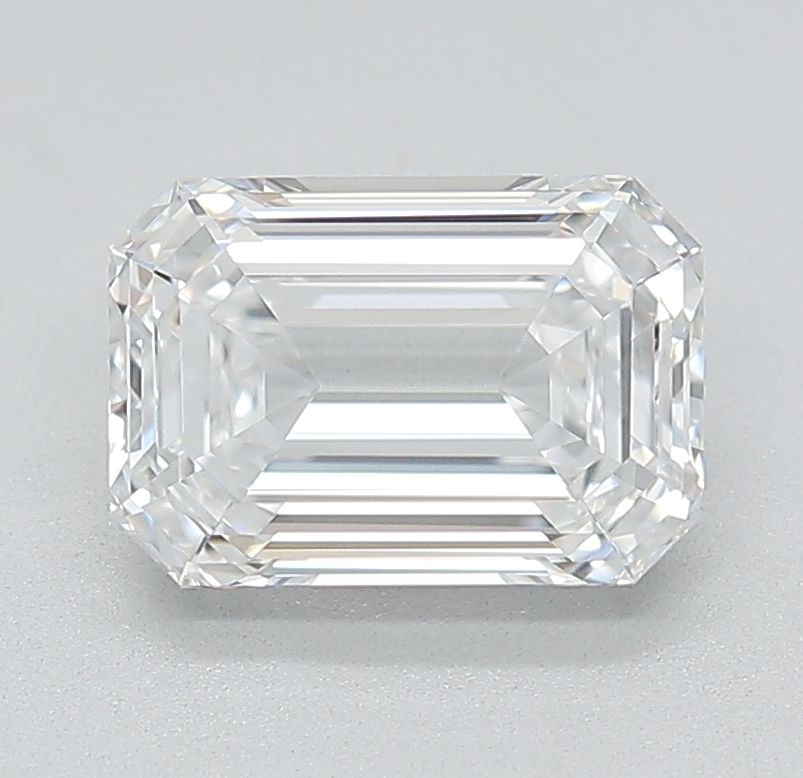 Loose Diamond - EMERALD 2.03ct E VVS1: Loose Diamond - EMERALD 2.03ct E VVS1 Source: This is a real non-mined Diamond that has been grown in a lab Shape: EMERALD Carats: 2.03 Color: E Clarity: VVS1 Certification: IGI Video: