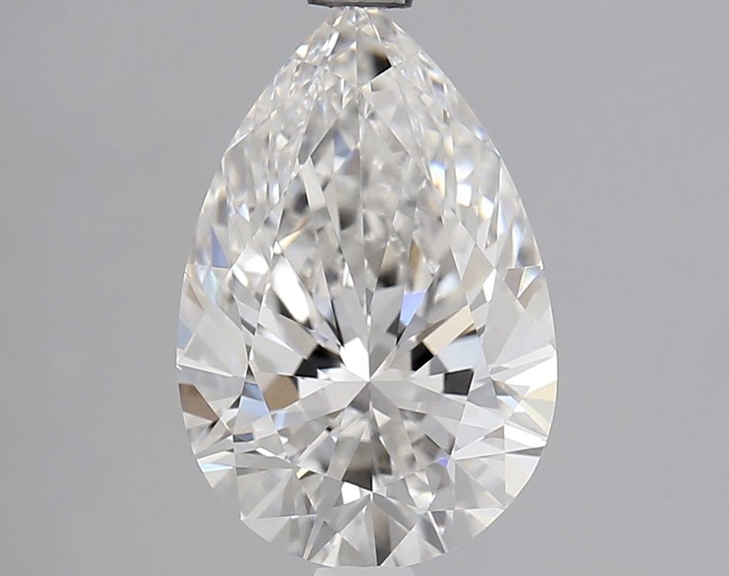 Loose Diamond - PEAR 2.42ct F VVS2: Loose Diamond - PEAR 2.42ct F VVS2 Source: This is a real non-mined Diamond that has been grown in a lab Shape: PEAR Carats: 2.42 Color: F Clarity: VVS2 Certification: IGI Video: