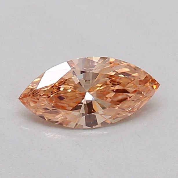 Loose Diamond - MARQUISE 0.21ct Fancy Brown VS2: Loose Diamond - MARQUISE 0.21ct Fancy Brown VS2 Source: This is a real non-mined Diamond that has been grown in a lab Shape: MARQUISE Carats: 0.21 Color: Fancy Brown Certification: IGI Video: