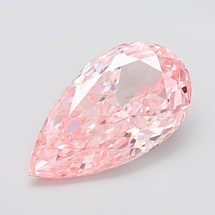 Loose Diamond - PEAR 3.02ct Fancy Intense Pink SI1: Loose Diamond - PEAR 3.02ct Fancy Intense Pink SI1 Source: This is a real non-mined Diamond that has been grown in a lab Shape: PEAR Carats: 3.02 Color: Fancy Intense Pink Certification: IGI Video: