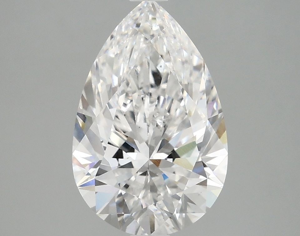 Loose Diamond - PEAR 2.57ct E VS2: Loose Diamond - PEAR 2.57ct E VS2 Source: This is a real non-mined Diamond that has been grown in a lab Shape: PEAR Carats: 2.57 Color: E Clarity: VS2 Certification: IGI Video: