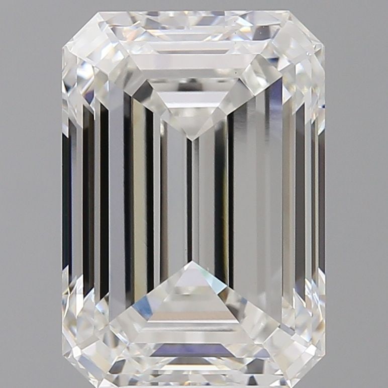 Loose Diamond - EMERALD 6.54ct F VS1: Loose Diamond - EMERALD 6.54ct F VS1 Source: This is a real non-mined Diamond that has been grown in a lab Shape: EMERALD Carats: 6.54 Color: F Clarity: VS1 Certification: IGI Video: