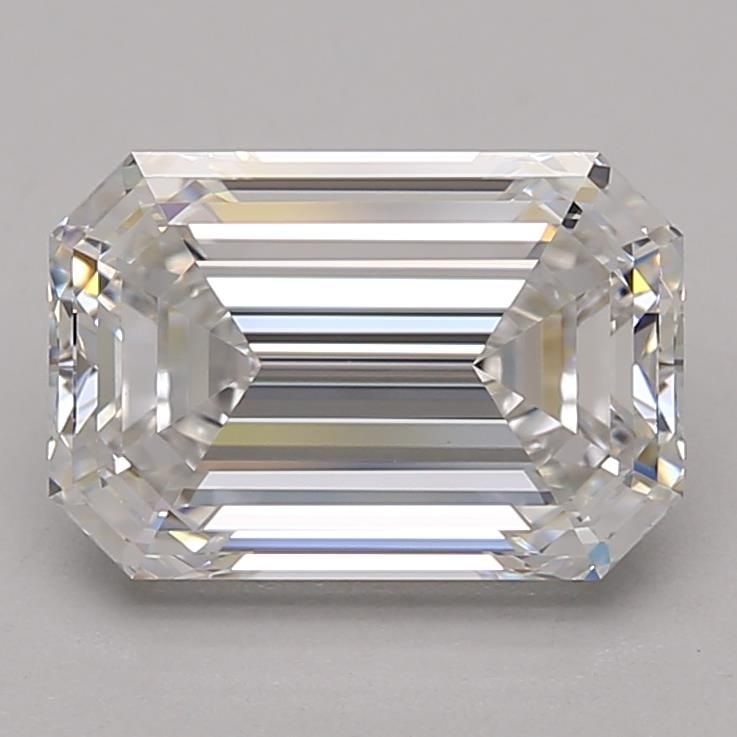 Loose Diamond - EMERALD 2.95ct E VVS2: Loose Diamond - EMERALD 2.95ct E VVS2 Source: This is a real non-mined Diamond that has been grown in a lab Shape: EMERALD Carats: 2.95 Color: E Clarity: VVS2 Certification: GIA Video: