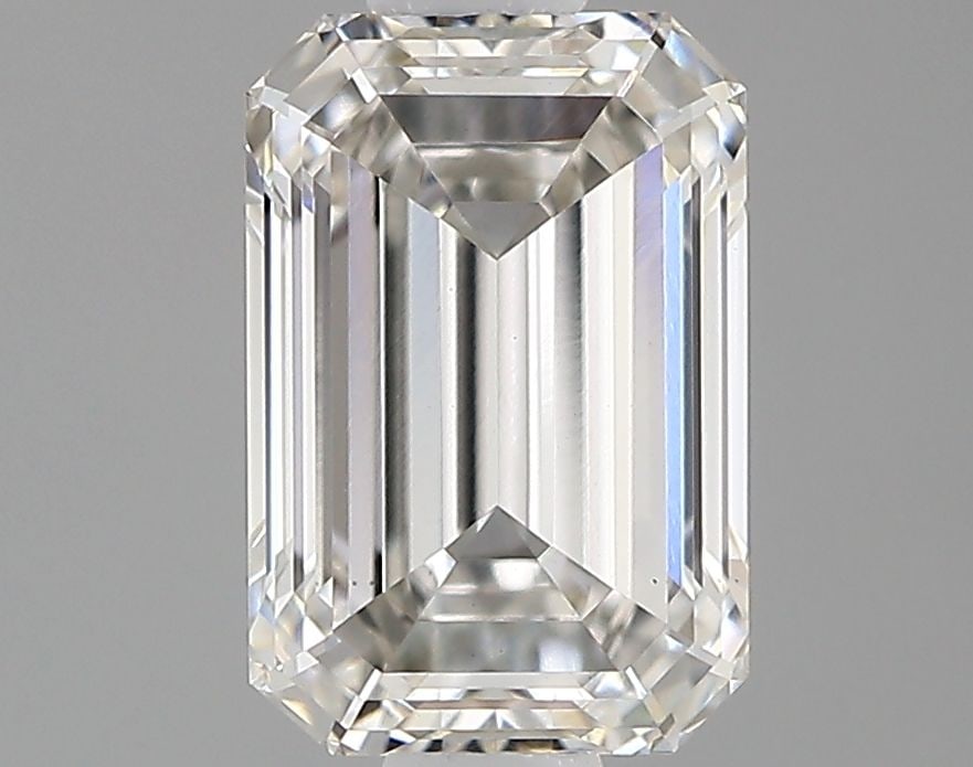 Loose Diamond - EMERALD 0.82ct G VS1: Loose Diamond - EMERALD 0.82ct G VS1 Source: This is a real non-mined Diamond that has been grown in a lab Shape: EMERALD Carats: 0.82 Color: G Clarity: VS1 Certification: IGI Video: