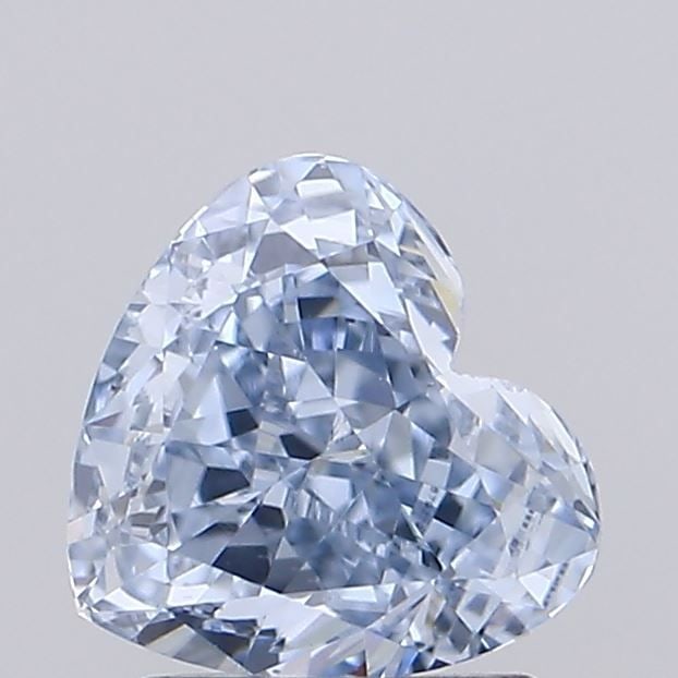 Loose Diamond - HEART 1.03ct Fancy Blue VS1: Loose Diamond - HEART 1.03ct Fancy Blue VS1 Source: This is a real non-mined Diamond that has been grown in a lab Shape: HEART Carats: 1.03 Color: Fancy Blue Certification: IGI Video: