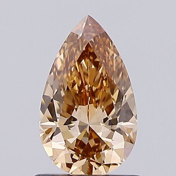 Loose Diamond - PEAR 0.96ct Fancy Brown VS1: Loose Diamond - PEAR 0.96ct Fancy Brown VS1 Source: This is a real non-mined Diamond that has been grown in a lab Shape: PEAR Carats: 0.96 Color: Fancy Brown Certification: IGI Video: