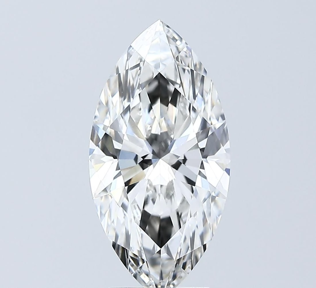 Loose Diamond - MARQUISE 3.04ct F VVS2: Loose Diamond - MARQUISE 3.04ct F VVS2 Source: This is a real non-mined Diamond that has been grown in a lab Shape: MARQUISE Carats: 3.04 Color: F Clarity: VVS2 Certification: IGI Video: