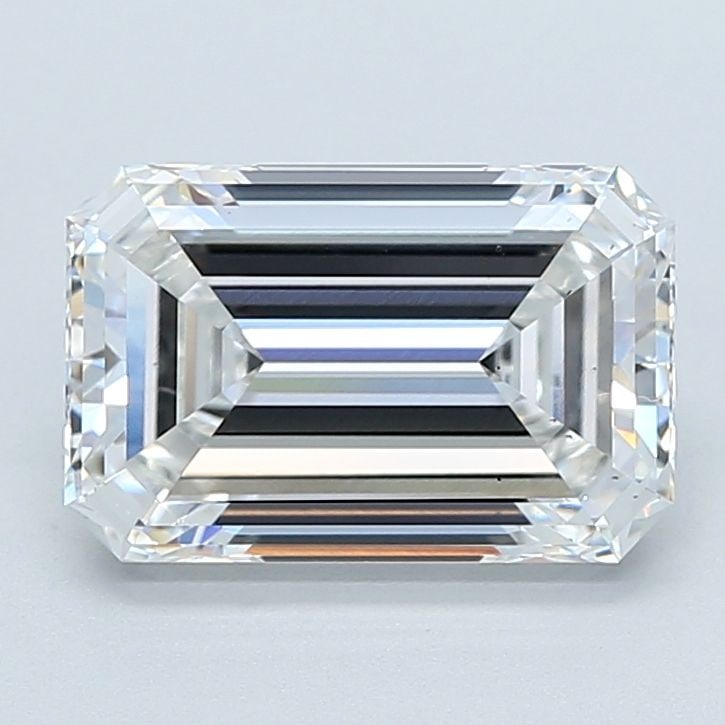 Loose Diamond - EMERALD 3.74ct F VS2: Loose Diamond - EMERALD 3.74ct F VS2 Source: This is a real non-mined Diamond that has been grown in a lab Shape: EMERALD Carats: 3.74 Color: F Clarity: VS2 Certification: IGI Video: