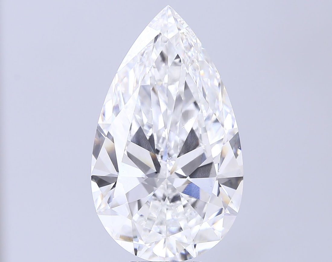 Loose Diamond - PEAR 12.04ct F VS2: Loose Diamond - PEAR 12.04ct F VS2 Source: This is a real non-mined Diamond that has been grown in a lab Shape: PEAR Carats: 12.04 Color: F Clarity: VS2 Certification: IGI Video: