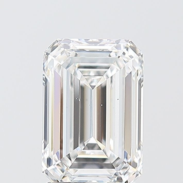 Loose Diamond - EMERALD 2.04ct E VS2: Loose Diamond - EMERALD 2.04ct E VS2 Source: This is a real non-mined Diamond that has been grown in a lab Shape: EMERALD Carats: 2.04 Color: E Clarity: VS2 Certification: IGI Video:
