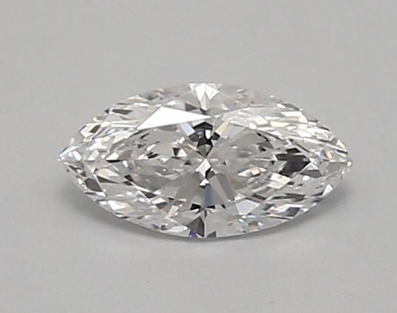 Loose Diamond - MARQUISE 0.59ct D VVS2: Loose Diamond - MARQUISE 0.59ct D VVS2 Source: This is a real non-mined Diamond that has been grown in a lab Shape: MARQUISE Carats: 0.59 Color: D Clarity: VVS2 Certification: IGI Video: