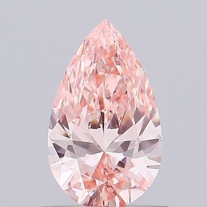 Loose Diamond - PEAR 0.66ct Fancy Vivid Pink VS1: Loose Diamond - PEAR 0.66ct Fancy Vivid Pink VS1 Source: This is a real non-mined Diamond that has been grown in a lab Shape: PEAR Carats: 0.66 Color: Fancy Vivid Pink Certification: IGI Video: