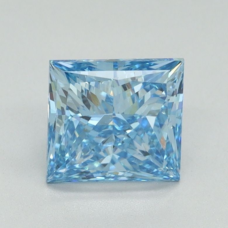 Loose Diamond - PRINCESS 1.31ct Fancy Vivid Blue VVS2: Loose Diamond - PRINCESS 1.31ct Fancy Vivid Blue VVS2 Source: This is a real non-mined Diamond that has been grown in a lab Shape: PRINCESS Carats: 1.31 Color: Fancy Vivid Blue Certification: IGI Vide