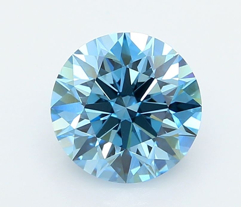 Loose Diamond - ROUND 2.99ct Fancy Vivid Blue VVS2: Loose Diamond - ROUND 2.99ct Fancy Vivid Blue VVS2 Source: This is a real non-mined Diamond that has been grown in a lab Shape: ROUND Carats: 2.99 Color: Fancy Vivid Blue Certification: IGI Video: