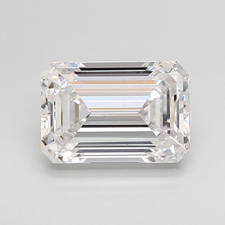 Loose Diamond - EMERALD 2.01ct D VS1: Loose Diamond - EMERALD 2.01ct D VS1 Source: This is a real non-mined Diamond that has been grown in a lab Shape: EMERALD Carats: 2.01 Color: D Clarity: VS1 Certification: IGI Video: