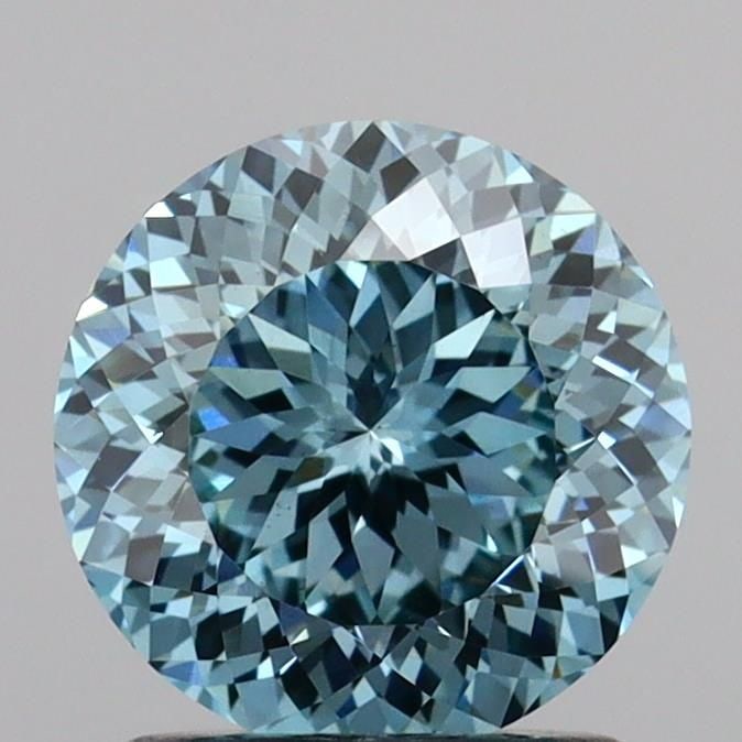 Loose Diamond - ROUND 1.45ct Fancy Intense Blue VS1: Loose Diamond - ROUND 1.45ct Fancy Intense Blue VS1 Source: This is a real non-mined Diamond that has been grown in a lab Shape: ROUND Carats: 1.45 Color: Fancy Intense Blue Certification: IGI PLEASE 