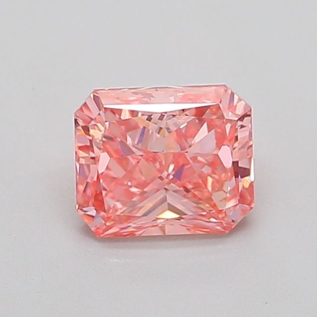 Loose Diamond - RADIANT 0.84ct Fancy Vivid Pink VVS2: Loose Diamond - RADIANT 0.84ct Fancy Vivid Pink VVS2 Source: This is a real non-mined Diamond that has been grown in a lab Shape: RADIANT Carats: 0.84 Color: Fancy Vivid Pink Certification: IGI Video: