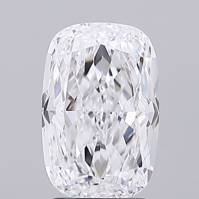 Loose Diamond - CUSHION MODIFIED 2.18ct D VVS1: Loose Diamond - CUSHION MODIFIED 2.18ct D VVS1 Source: This is a real non-mined Diamond that has been grown in a lab Shape: CUSHION MODIFIED Carats: 2.18 Color: D Clarity: VVS1 Certification: IGI Vide