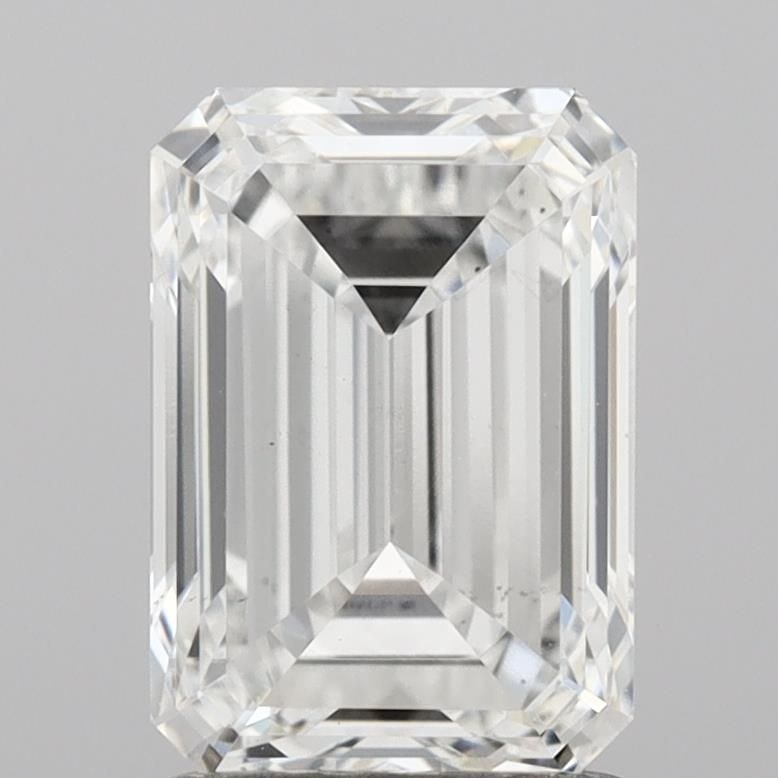 Loose Diamond - EMERALD 1.81ct E VS2: Loose Diamond - EMERALD 1.81ct E VS2 Source: This is a real non-mined Diamond that has been grown in a lab Shape: EMERALD Carats: 1.81 Color: E Clarity: VS2 Certification: IGI Video:
