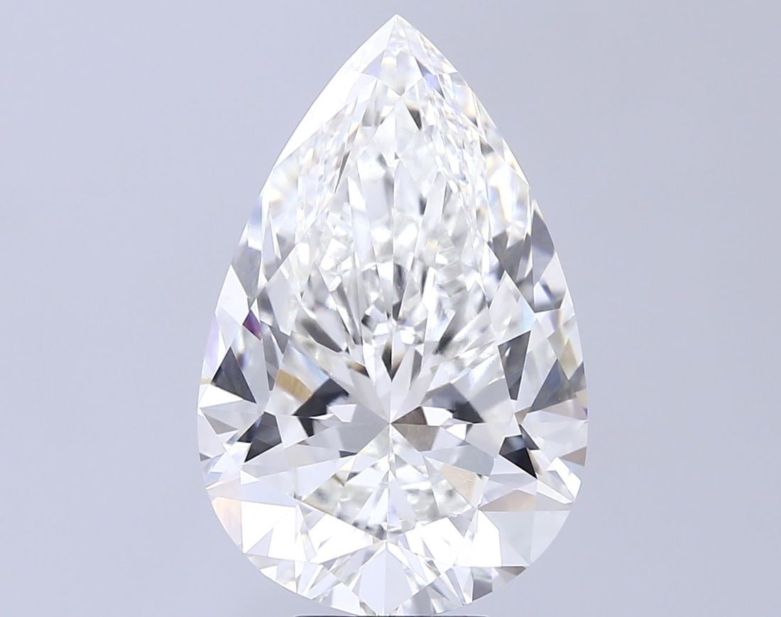Loose Diamond - PEAR 10.02ct G VS1: Loose Diamond - PEAR 10.02ct G VS1 Source: This is a real non-mined Diamond that has been grown in a lab Shape: PEAR Carats: 10.02 Color: G Clarity: VS1 Certification: IGI Video: