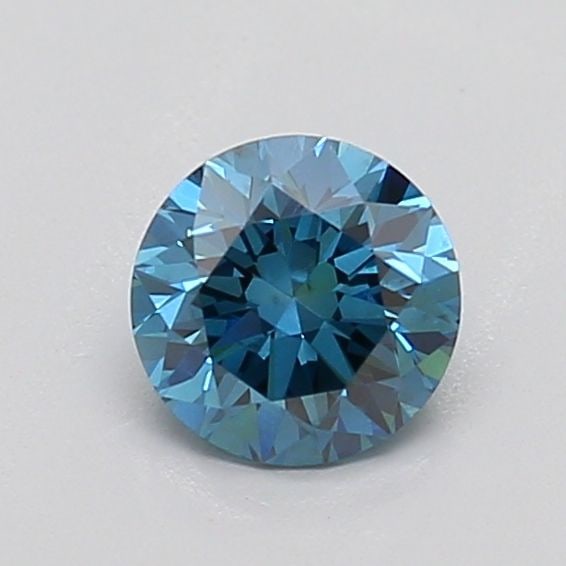 Loose Diamond - ROUND 0.64ct Fancy Vivid Blue SI2: Loose Diamond - ROUND 0.64ct Fancy Vivid Blue SI2 Source: This is a real non-mined Diamond that has been grown in a lab Shape: ROUND Carats: 0.64 Color: Fancy Vivid Blue Certification: NONE PLEASE NOT