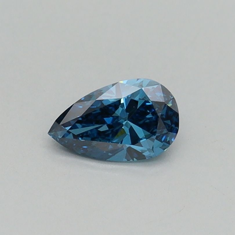 Loose Diamond - PEAR 0.31ct Fancy Vivid Blue VS1: Loose Diamond - PEAR 0.31ct Fancy Vivid Blue VS1 Source: This is a real non-mined Diamond that has been grown in a lab Shape: PEAR Carats: 0.31 Color: Fancy Vivid Blue Certification: IGI Video: