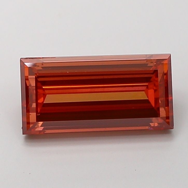 Loose Diamond - BAGUETTE 5.02ct Fancy Vivid Brown VVS2: Loose Diamond - BAGUETTE 5.02ct Fancy Vivid Brown VVS2 Source: This is a real non-mined Diamond that has been grown in a lab Shape: BAGUETTE Carats: 5.02 Color: Fancy Vivid Brown Certification: NONE V