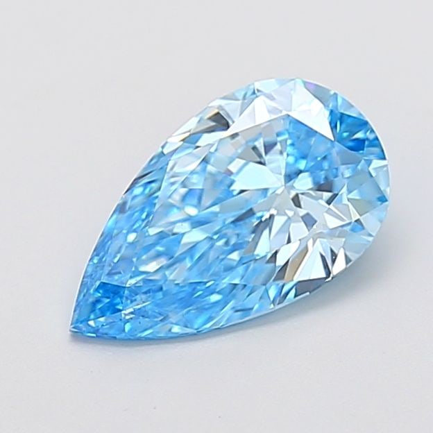 Loose Diamond - PEAR 1.71ct Fancy Vivid Blue VS2: Loose Diamond - PEAR 1.71ct Fancy Vivid Blue VS2 Source: This is a real non-mined Diamond that has been grown in a lab Shape: PEAR Carats: 1.71 Color: Fancy Vivid Blue Certification: IGI Video:
