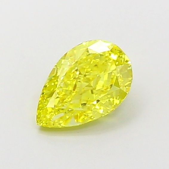 Loose Diamond - PEAR 1.07ct Fancy Vivid Yellow VS1: Loose Diamond - PEAR 1.07ct Fancy Vivid Yellow VS1 Source: This is a real non-mined Diamond that has been grown in a lab Shape: PEAR Carats: 1.07 Color: Fancy Vivid Yellow Certification: IGI Video: