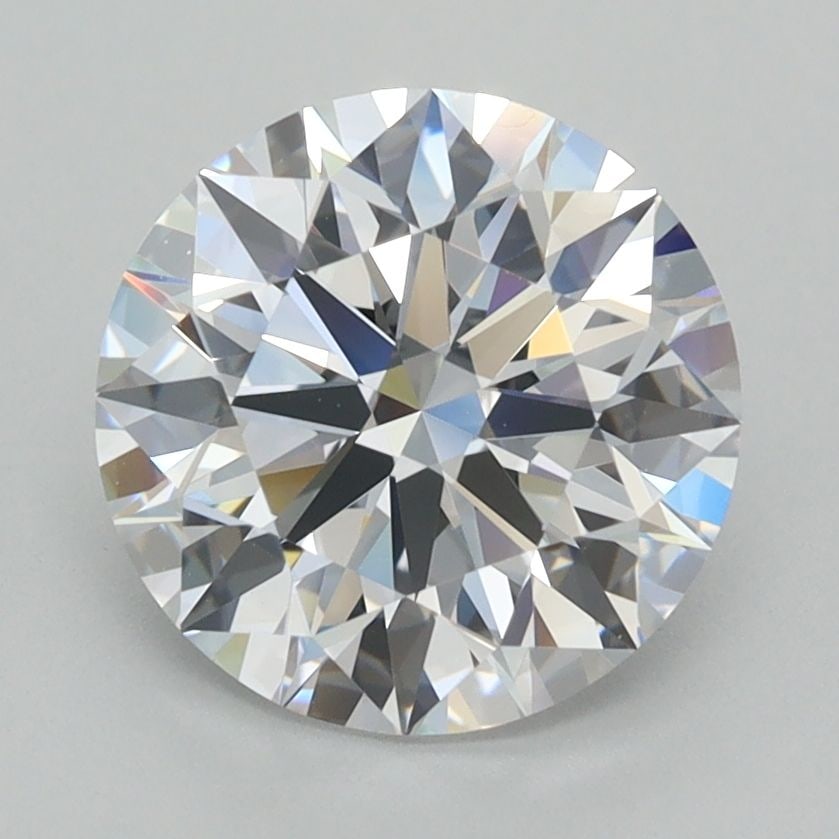 Loose Diamond - ROUND 2.45ct E VVS1: Loose Diamond - ROUND 2.45ct E VVS1 Source: This is a real non-mined Diamond that has been grown in a lab Shape: ROUND Carats: 2.45 Color: E Clarity: VVS1 Certification: GCAL Video: