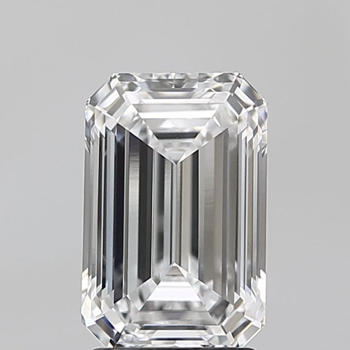 Loose Diamond - EMERALD 2.04ct D VVS2: Loose Diamond - EMERALD 2.04ct D VVS2 Source: This is a real non-mined Diamond that has been grown in a lab Shape: EMERALD Carats: 2.04 Color: D Clarity: VVS2 Certification: IGI Video: