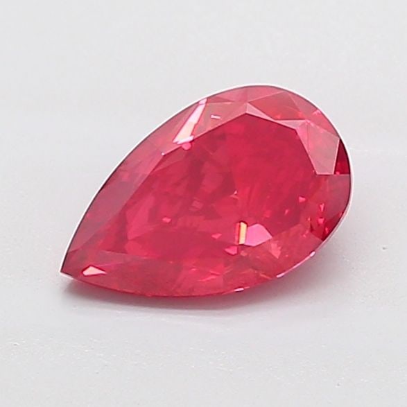 Loose Diamond - PEAR 1.58ct Fancy Vivid Red VS1: Loose Diamond - PEAR 1.58ct Fancy Vivid Red VS1 Source: This is a real non-mined Diamond that has been grown in a lab Shape: PEAR Carats: 1.58 Color: Fancy Vivid Red Certification: IGI Video: