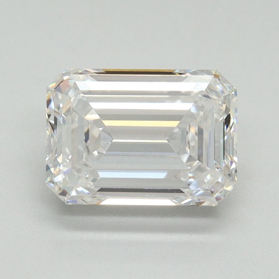 Loose Diamond - EMERALD 2.04ct E VS1: Loose Diamond - EMERALD 2.04ct E VS1 Source: This is a real non-mined Diamond that has been grown in a lab Shape: EMERALD Carats: 2.04 Color: E Clarity: VS1 Certification: NONE Video:
